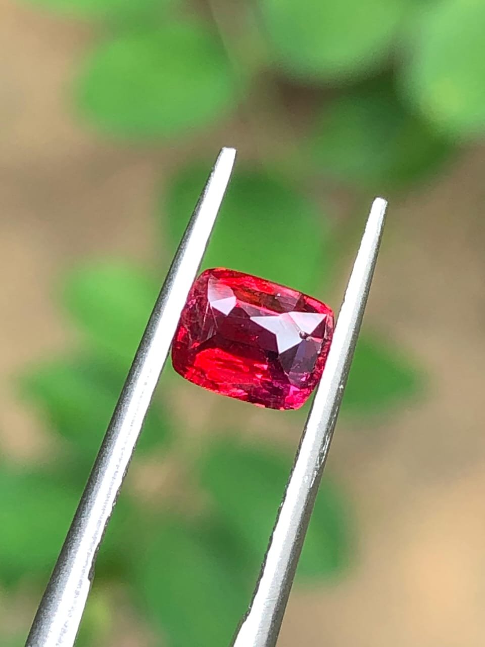 Red spinel