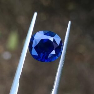 Heated blue shapire Royal blue